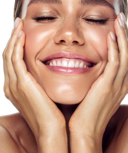 mujer-sonriente - cara